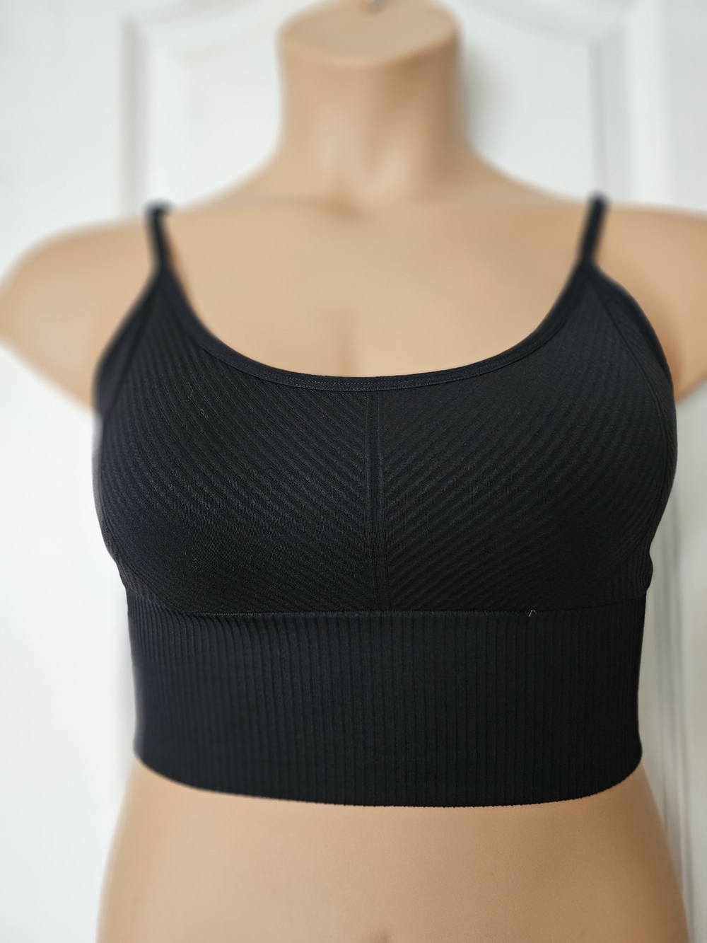 PINK Victoria's Secret Black Active Bra Sz L